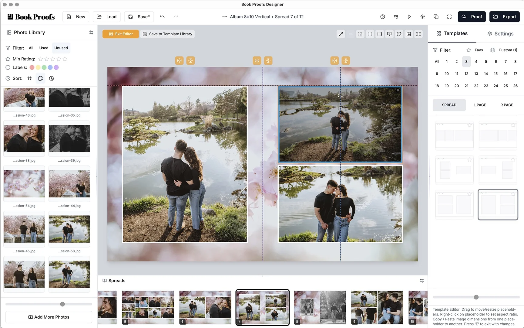 Template Editor